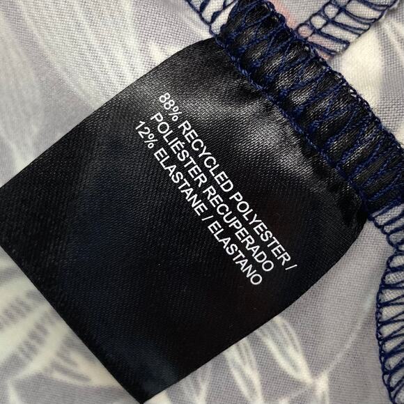 NEW HANG TEN UPF 50+ Long Sleeve Quick Dry Sun Shirt Tropical Print Size Small - Picture 4 of 4